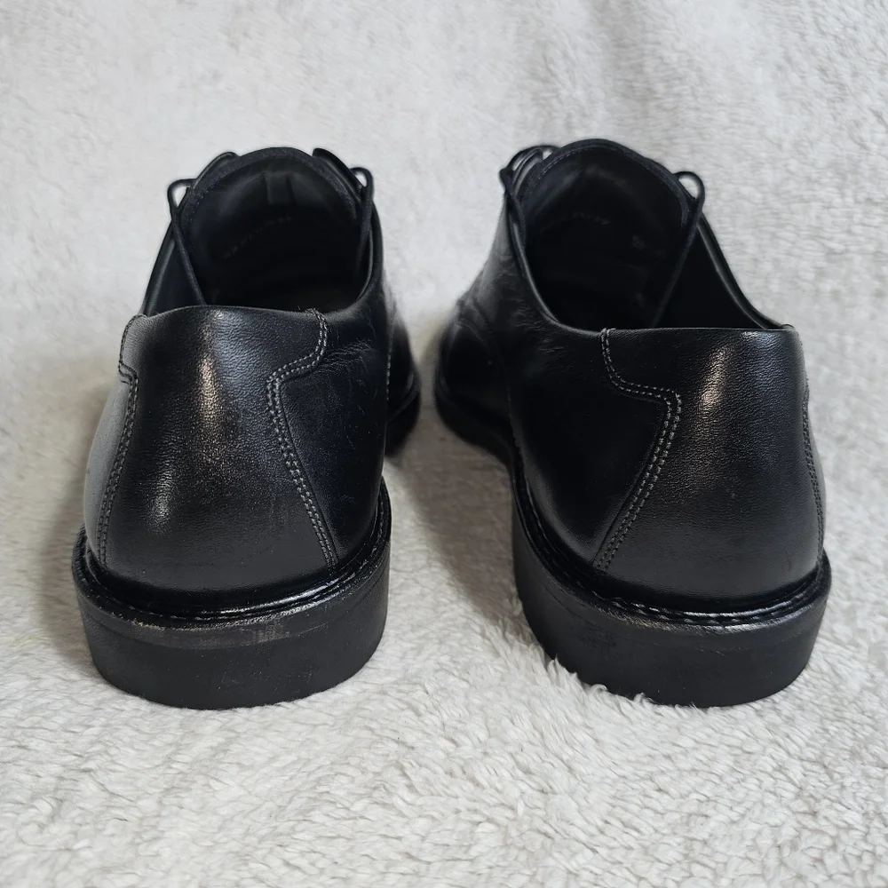 Mephisto Oxford Shoes Mens 11.5 Black  Leather Janeiro Comfort Square Toe. - Picture 8 of 14